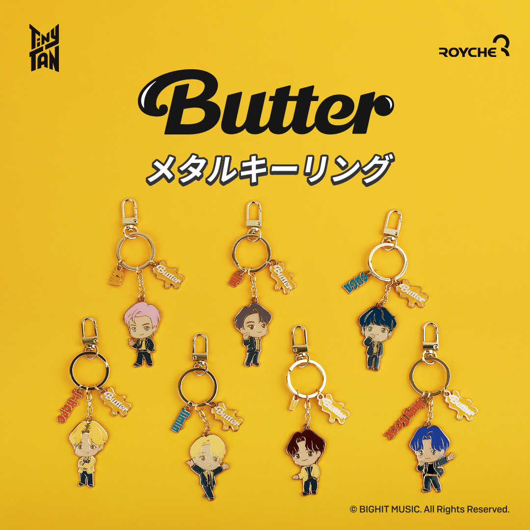 BTS Butter キーリング ストラップ バター バンタン